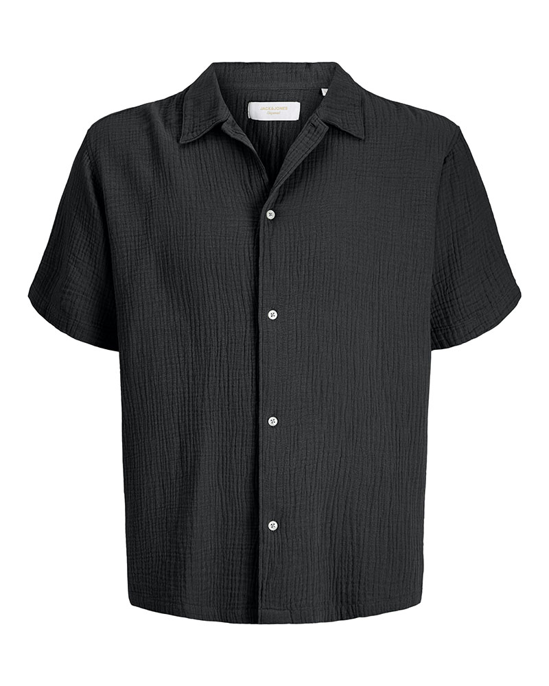 JACK & JONES JORNANTUCKET DOUBLE CLOTH SHIRT SS EA26 - 12291812