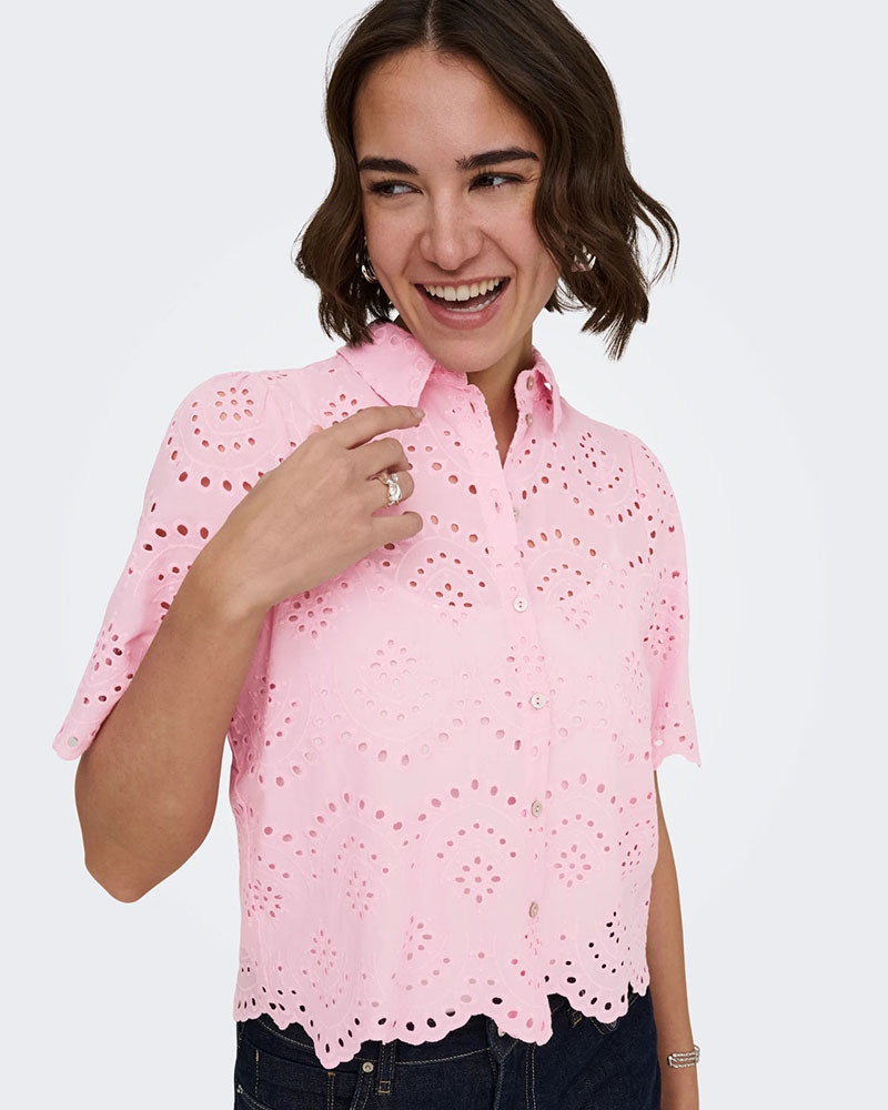 ONLY ONLVALAIS S/S SHIRT WVN NOOS - 15351106