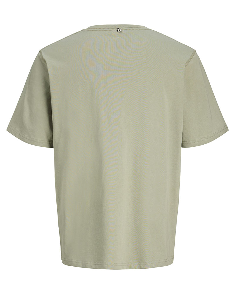 JACK & JONES JORCATSKILLS MINIMAL TEE CREW NECK LN - 12290315