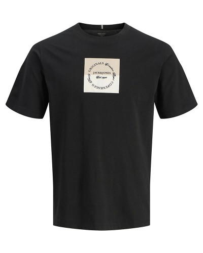 JACK & JONES JORCATSKILLS SQUARE BRANDING TEE SSCN LN - 12290856