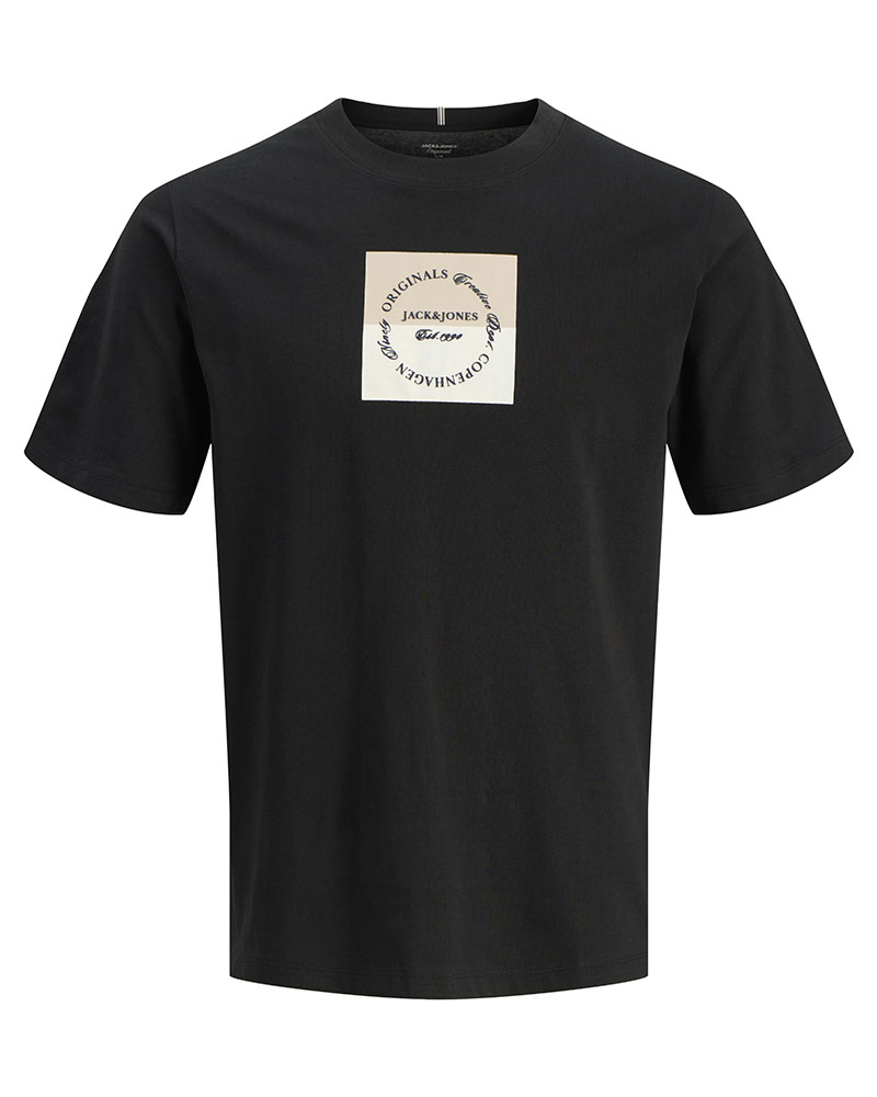 JACK & JONES JORCATSKILLS SQUARE BRANDING TEE SSCN LN - 12290856