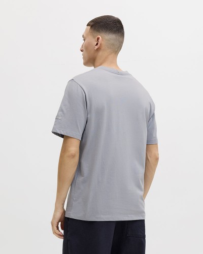 JACK & JONES JORCATSKILLS SQUARE BRANDING TEE SSCN LN - 12290856