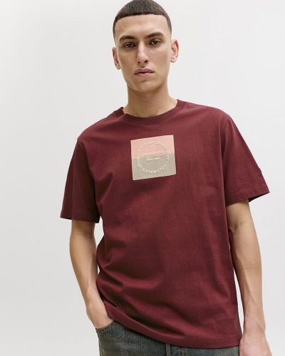 JACK & JONES JORCATSKILLS SQUARE BRANDING TEE SSCN LN - 12290856