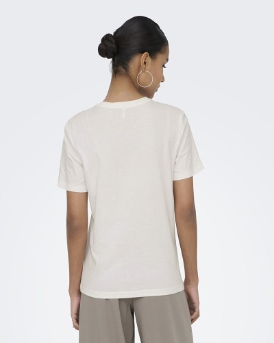 ONLY ONLMILENA S/S T-SHIRT BOX SUD JRS - 15368653