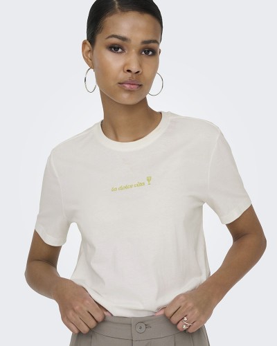 ONLY ONLMILENA S/S T-SHIRT BOX SUD JRS - 15368653