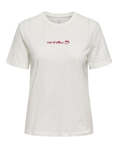 ONLY ONLMILENA S/S T-SHIRT BOX SUD JRS - 15368653