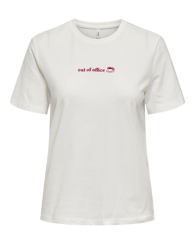 ONLY ONLMILENA S/S T-SHIRT BOX SUD JRS - 15368653