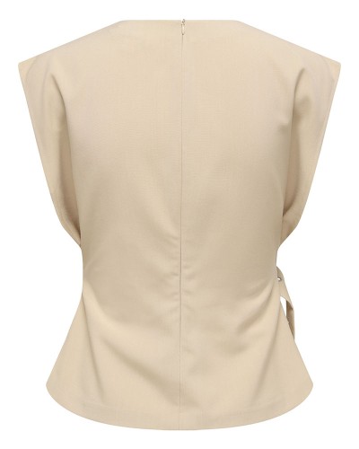ONLY ONLTERRA S/L BELT TOP WVN SUD - 15366904