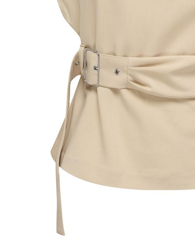 ONLY ONLTERRA S/L BELT TOP WVN SUD - 15366904