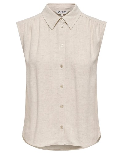 ONLY ONLSIESTA S/L LINEN BL SHIRT PNT NOOS - 15367416