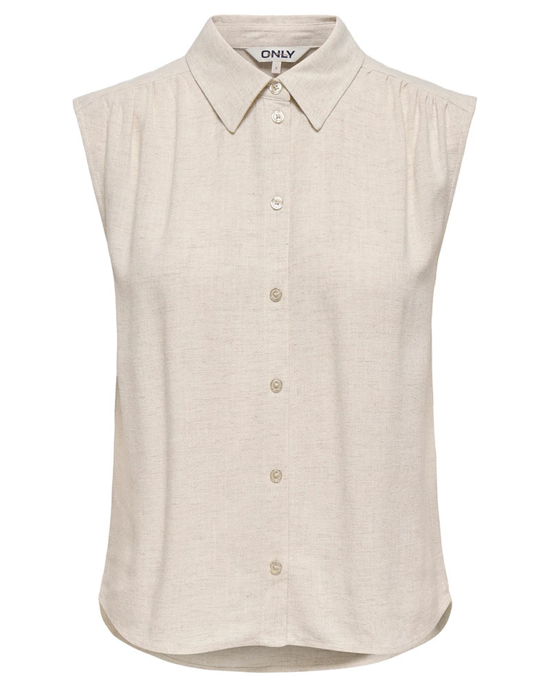 ONLY ONLSIESTA S/L LINEN BL SHIRT PNT NOOS - 15367416
