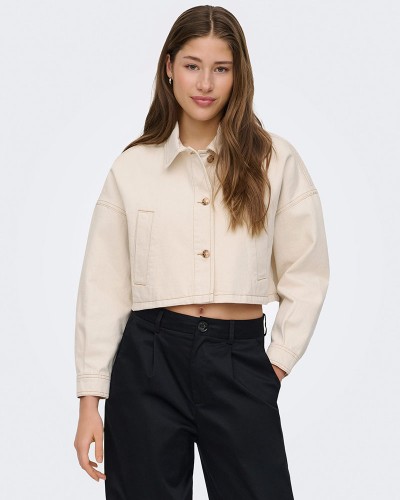 ONLY ONLFRANKIE LS CROPPED DNM JACKET PIM - 15367928
