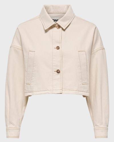 ONLY ONLFRANKIE LS CROPPED DNM JACKET PIM - 15367928