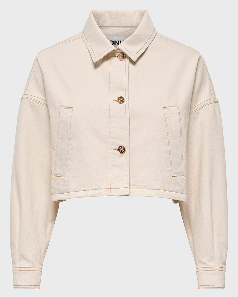 ONLY ONLFRANKIE LS CROPPED DNM JACKET PIM - 15367928