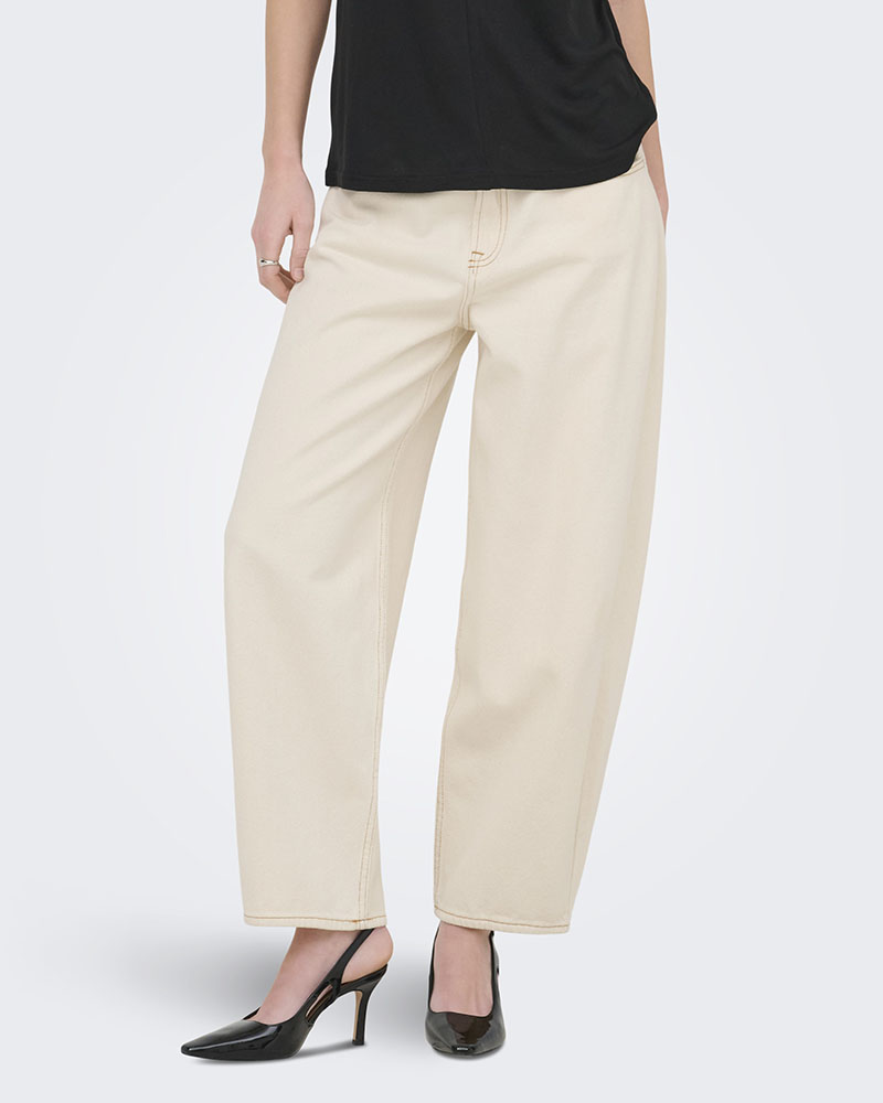 ONLY ONLFRANKIE HW CROP ANK EC BARREL DNM PIM - 15367860