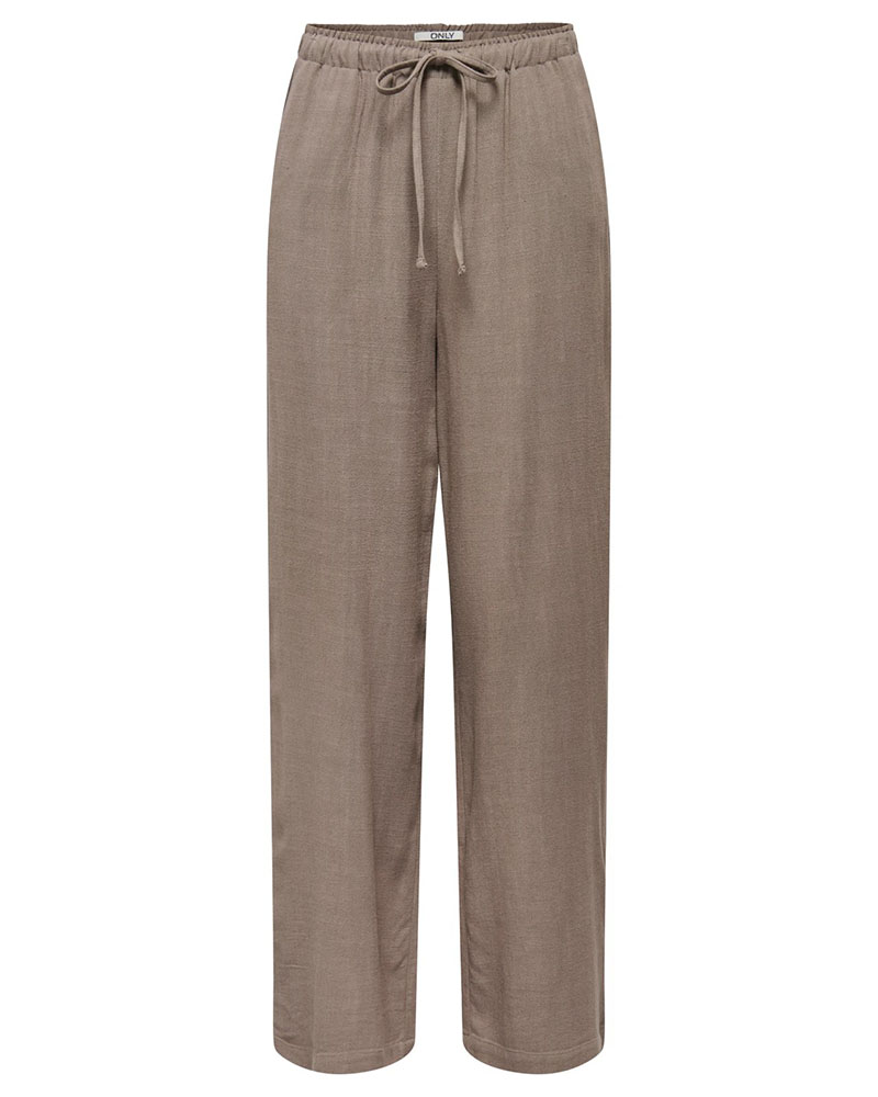 ONLY ONLSIESTA MW PULL-UP LINEN BL PNT NOOS - 15322263