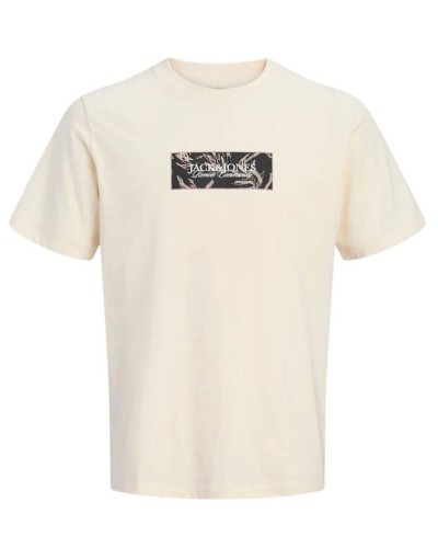 JACK & JONES JORMONTAUK FRONT TEE SS CREW NECK FST - 12297890