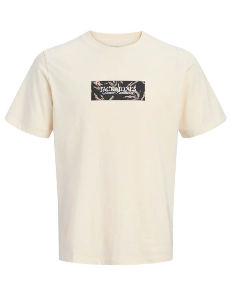 JACK & JONES JORMONTAUK FRONT TEE SS CREW NECK FST - 12297890