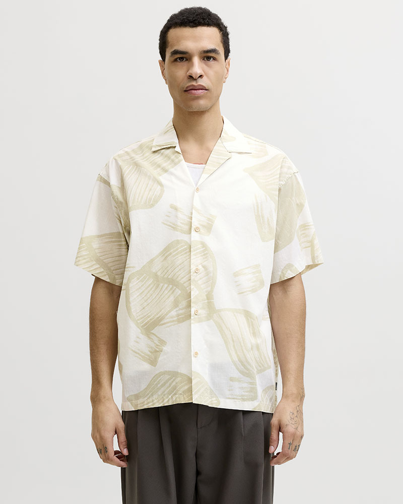 JACK & JONES JPRBLAVENICE PRINT S/S SHIRT - 12292197