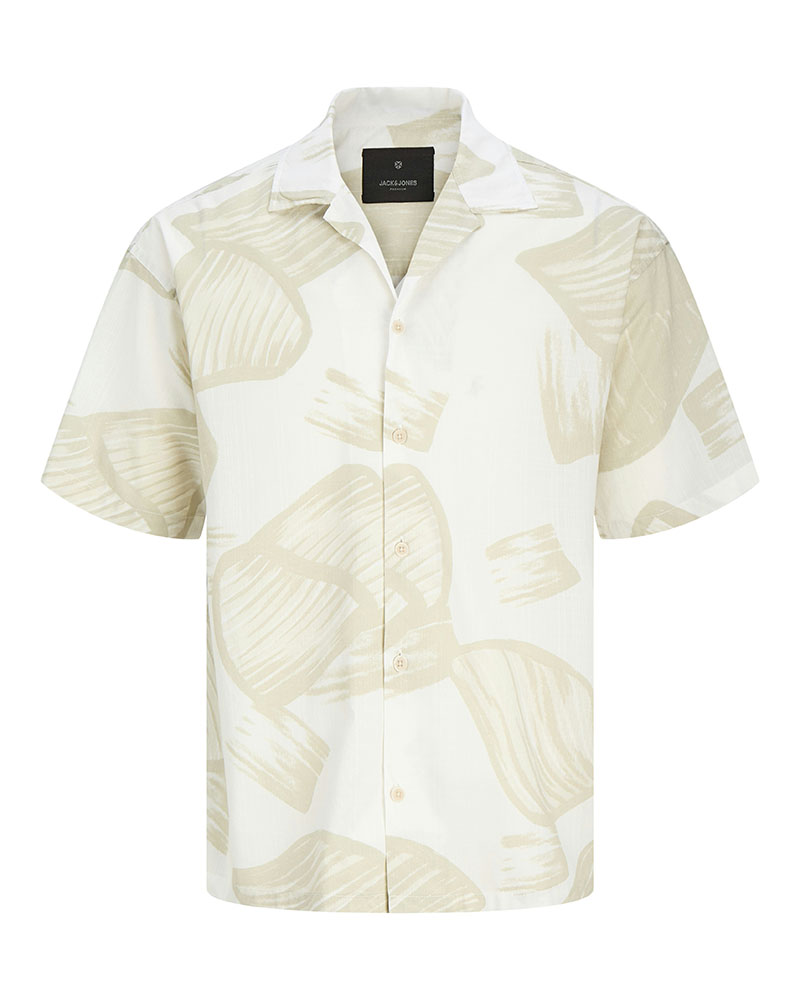 JACK & JONES JPRBLAVENICE PRINT S/S SHIRT - 12292197
