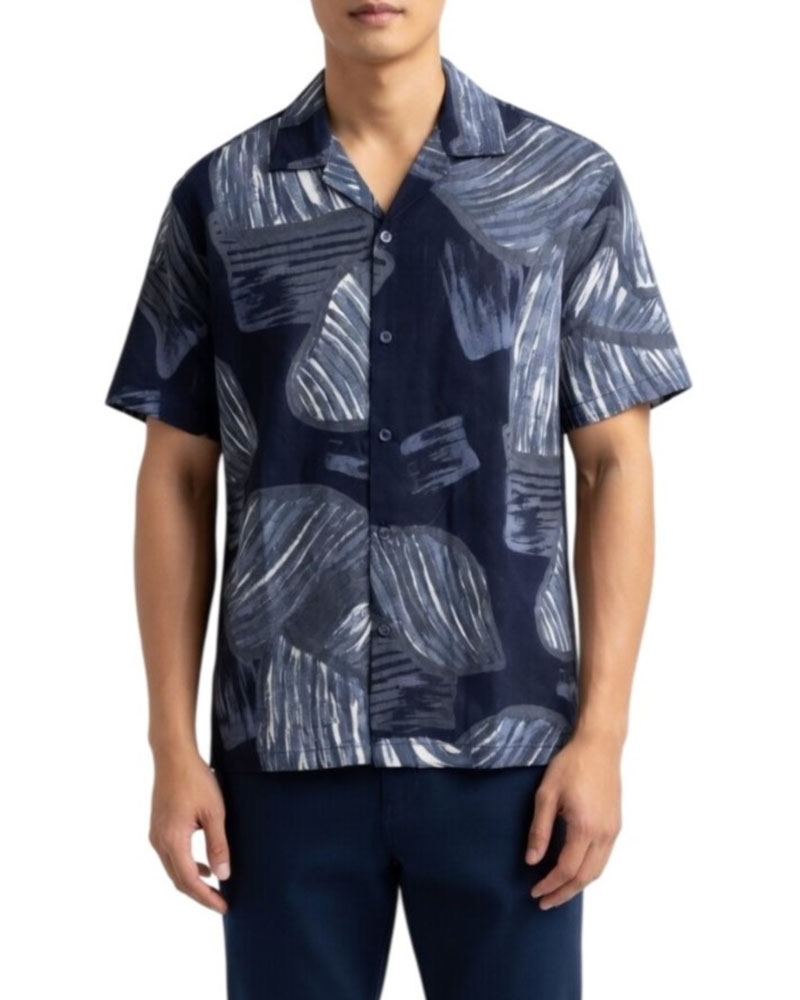 JACK & JONES JPRBLAVENICE PRINT S/S SHIRT - 12292197