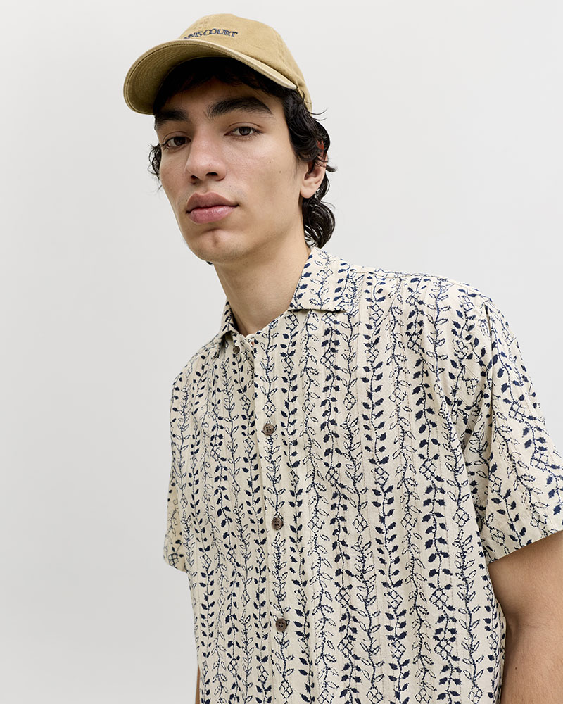 JACK & JONES JPRBLULYON PRINT DOBBY S/S SHIRT SN - 12291968