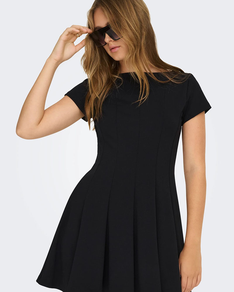 ONLY ONLEVI LIFE S/S FLOWY DRESS CC TLR - 15363767