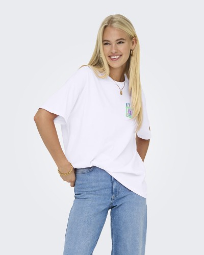 ONLY ONLVIVVI S/S LOVELY TOP JRS - 15346761