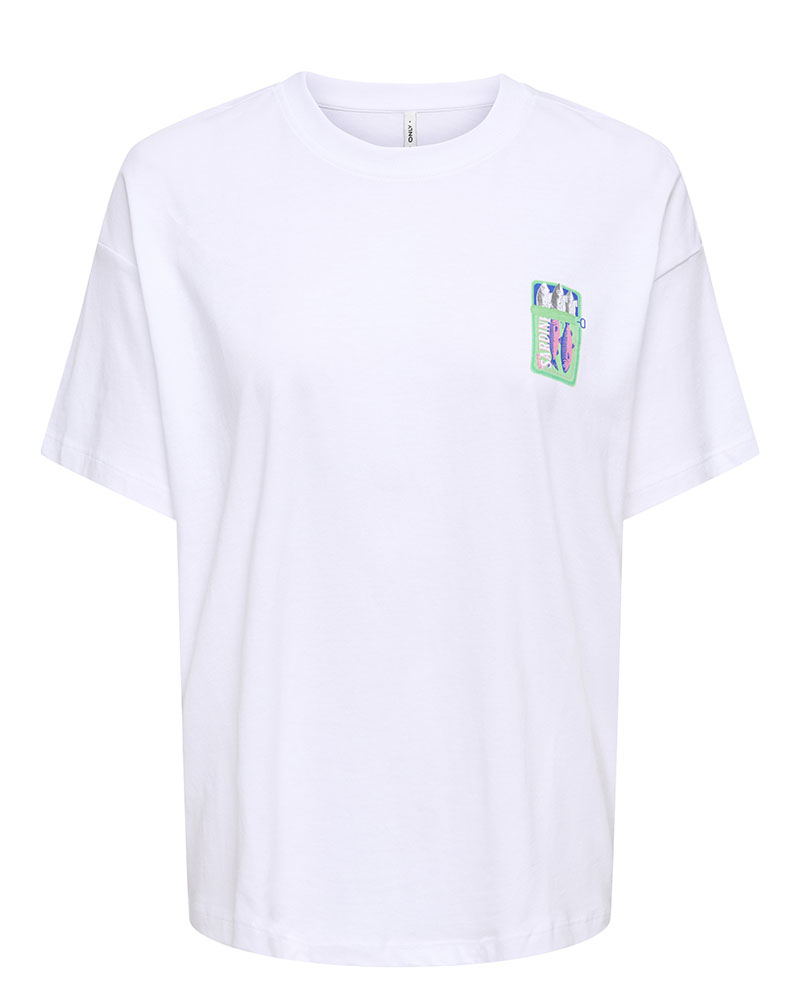 ONLY ONLVIVVI S/S LOVELY TOP JRS - 15346761