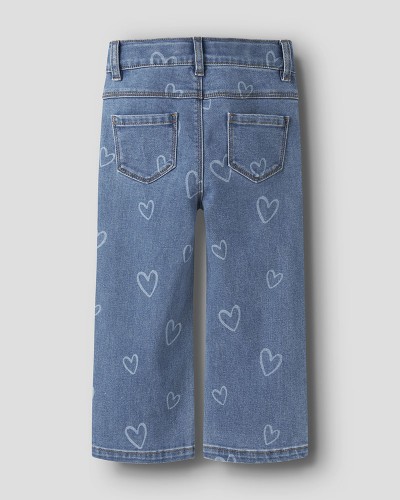 NAME IT NMFROSE WIDE AOP JEANS 4044-ON NOOS - 13255195