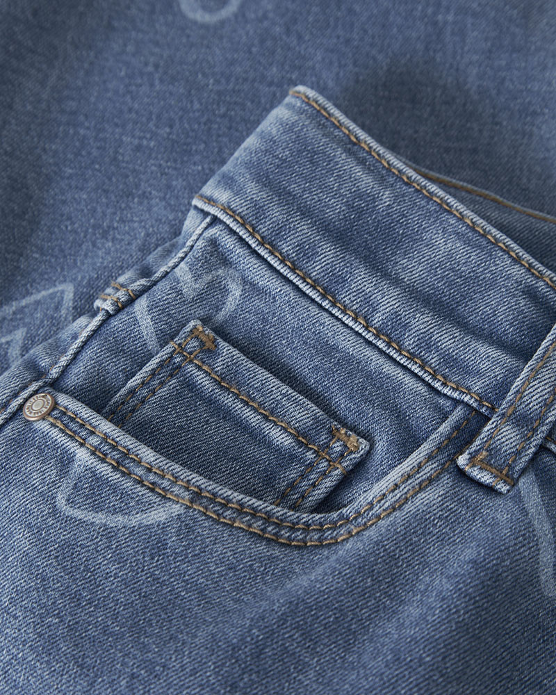 NAME IT NMFROSE WIDE AOP JEANS 4044-ON NOOS - 13255195