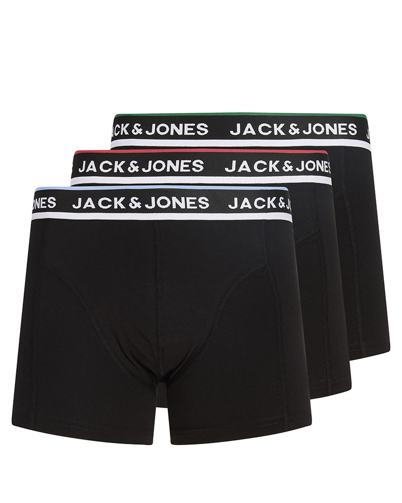 JACK & JONES JACSWAY SOLID TRUNKS 3 PACK - 12298997