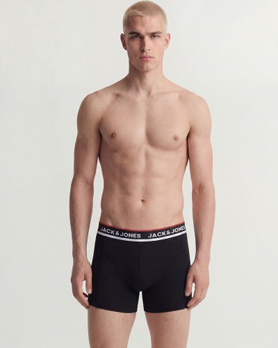 JACK & JONES JACSWAY SOLID TRUNKS 3 PACK - 12298997