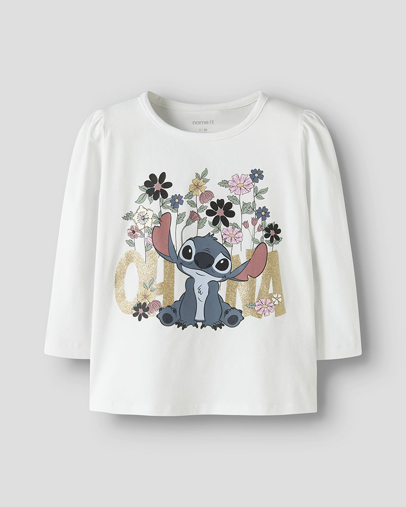 NAME IT NMFJINA STITCH LS TOP BOX NOOS WDI - 13257934