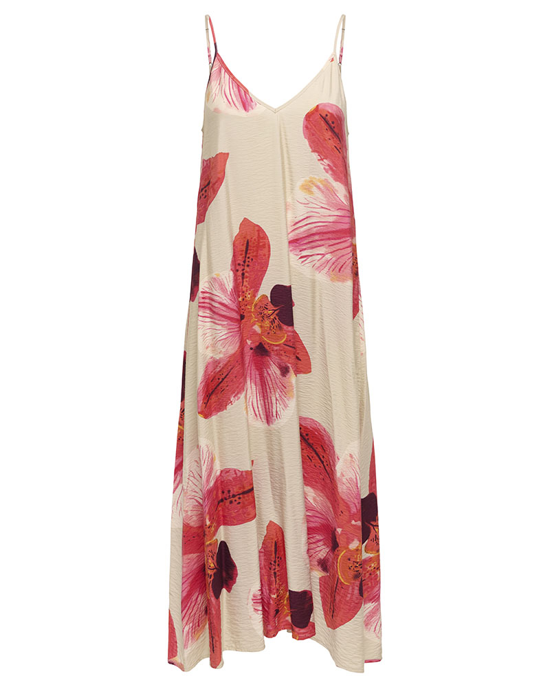 ONLY ONLRESI-ELANOR STRAP BIG FLOWR DRESS WVN - 15372628