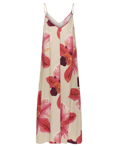 ONLY ONLRESI-ELANOR STRAP BIG FLOWR DRESS WVN - 15372628