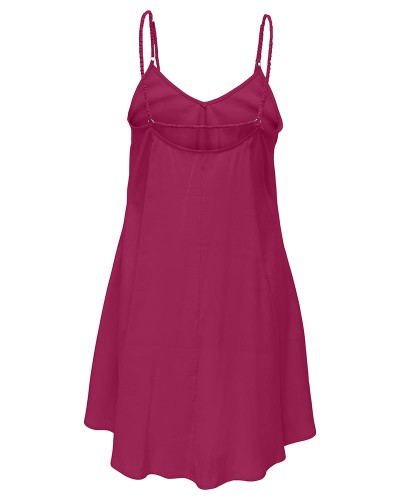 ONLY ONLMADELI OAKLYN STRAP SHORT DRESS WVN - 15371753