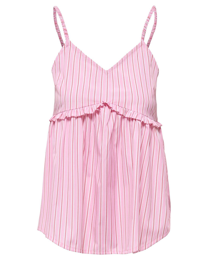 ONLY ONLLORIS STRAP FLOWY TOP WVN - 15370981