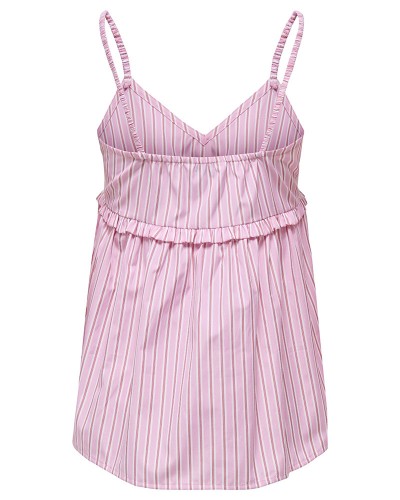 ONLY ONLLORIS STRAP FLOWY TOP WVN - 15370981