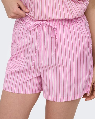 ONLY ONLLORIS STRIPED SHORTS WVN - 15370982