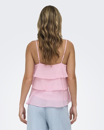 ONLY ONLLINN LIFE FLOUNCE SINGLET WVN NOOS - 15351364