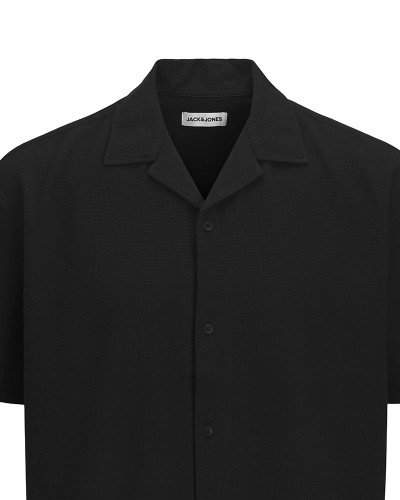 JACK & JONES JJGLOBAL WAFFLE RESORT SHIRT SS - 12295551