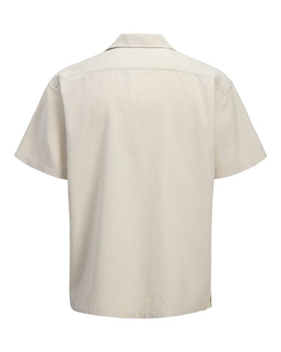 JACK & JONES JJGLOBAL WAFFLE RESORT SHIRT SS - 12295551