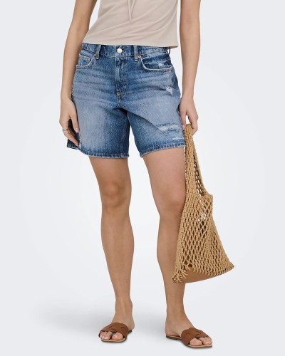 ONLY ONLMILTON MW DESTROY SHORT DNM - 15376164