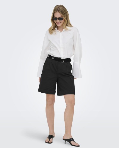 ONLY ONLROSALIE HW BERMUDA SHORTS PNT NOOS - 15328121