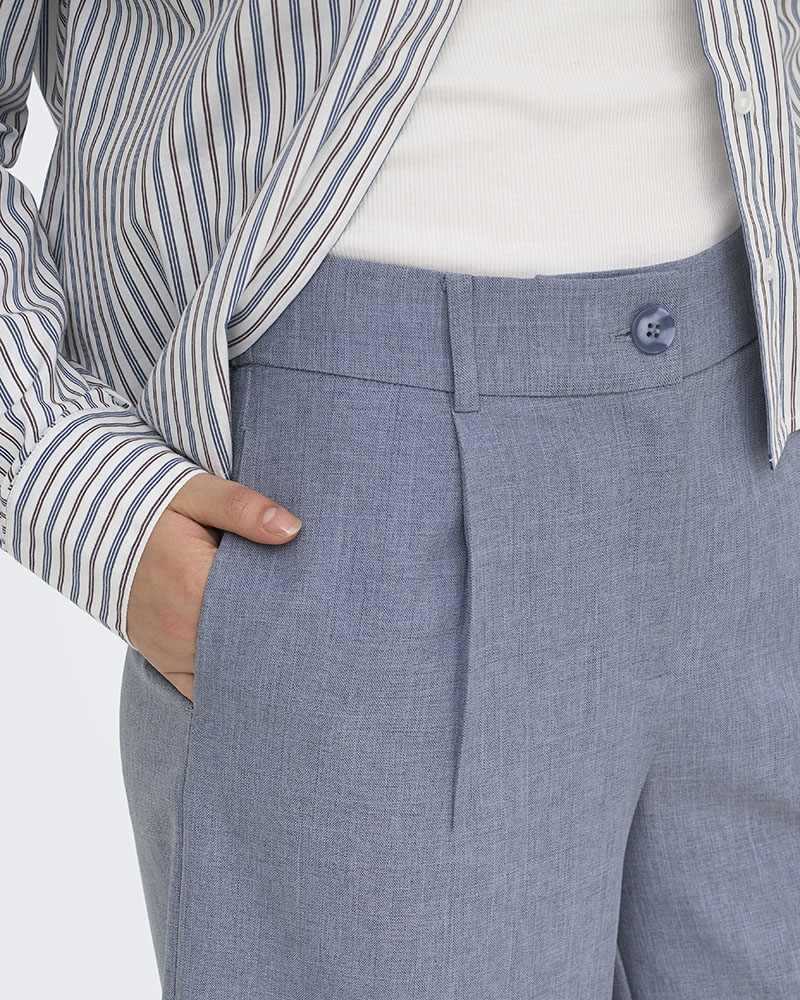 ONLY ONLLINDA HW MEL LONG SHORTS TLR NOOS - 15351444