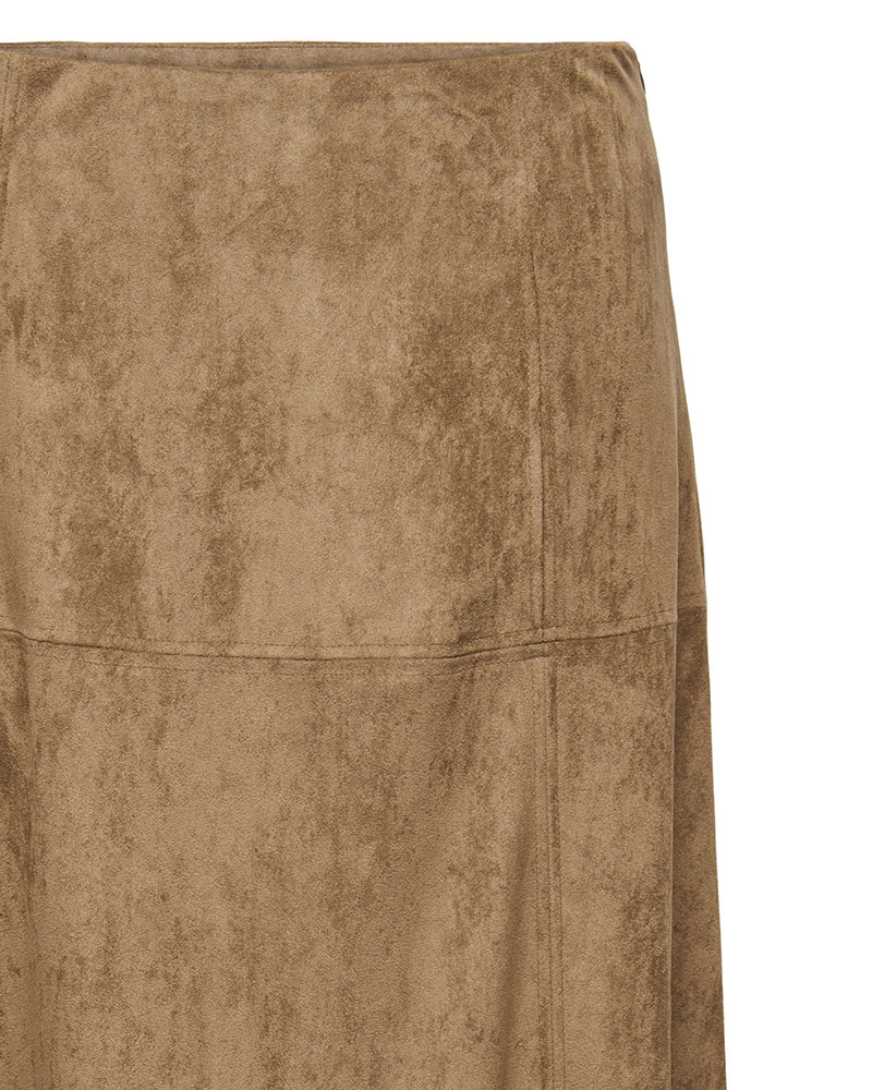 ONLY ONLLIXA MW LONG FAUX SUEDE SKIRT CC PNT - 15376828