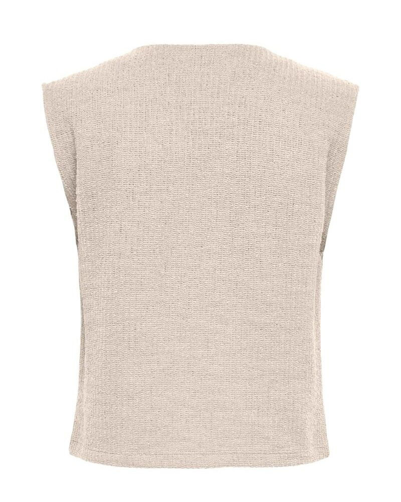 ONLY ONLVICKI BUTTON VEST SWT - 15369165