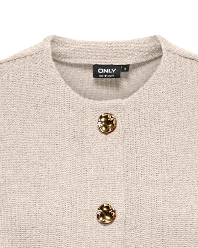 ONLY ONLVICKI BUTTON VEST SWT - 15369165