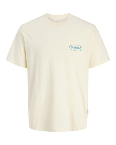 JACK & JONES JORRIVIERA VINTAGE POSTER BACK TEE SS CN - 12295202